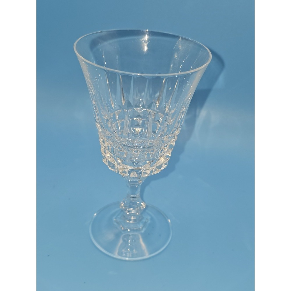 Cristal D'arque-Durand * Tuilleries Villandry * Cut Crystal Claret Wine Glasses‎